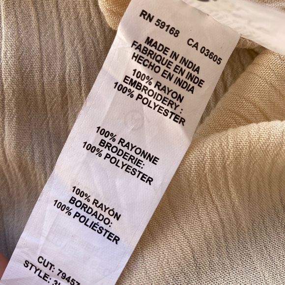 NWT Karen Kane Blouse size L Retro Style - Picture 12 of 16